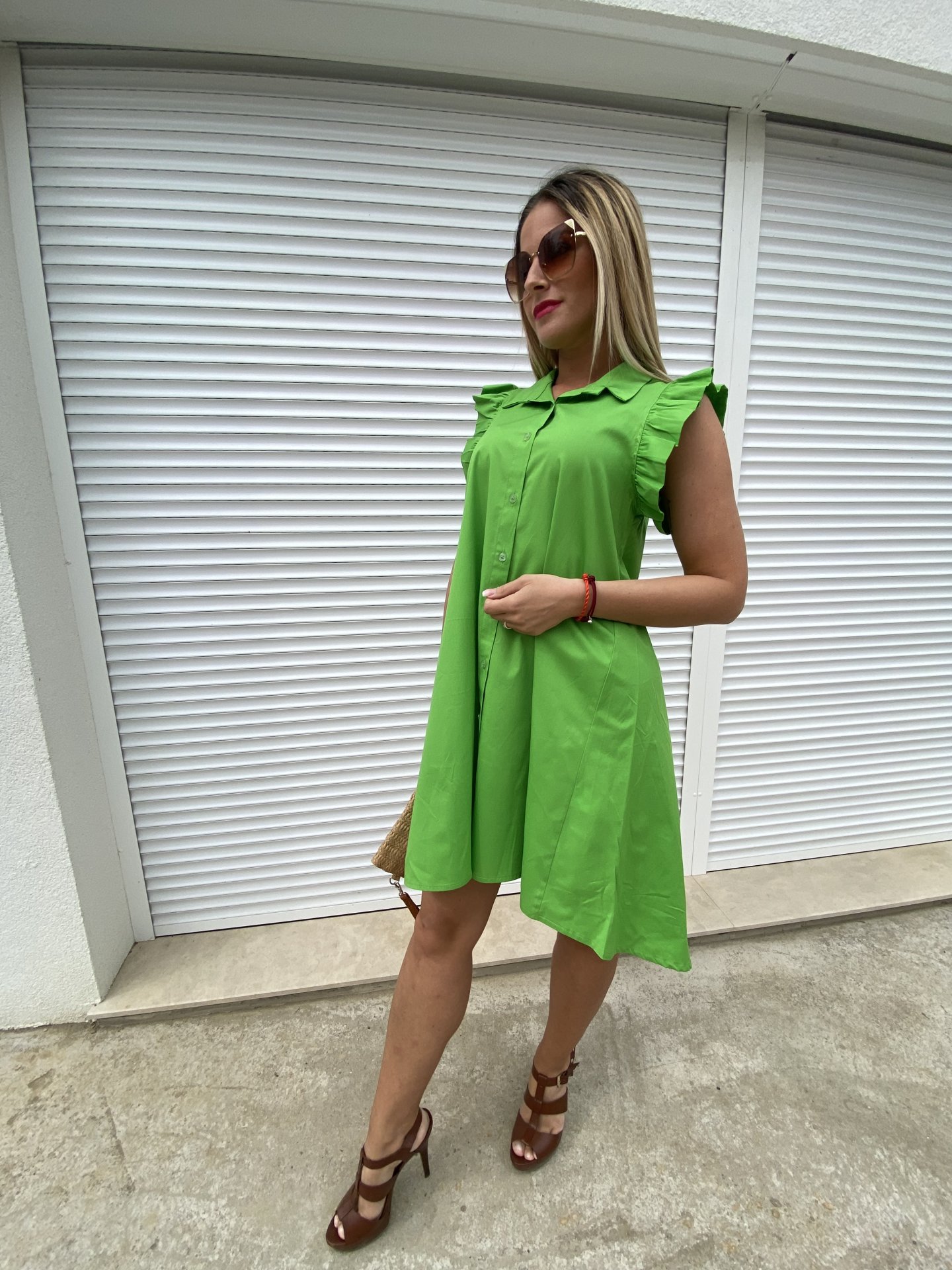 CASSI ruha zöld 