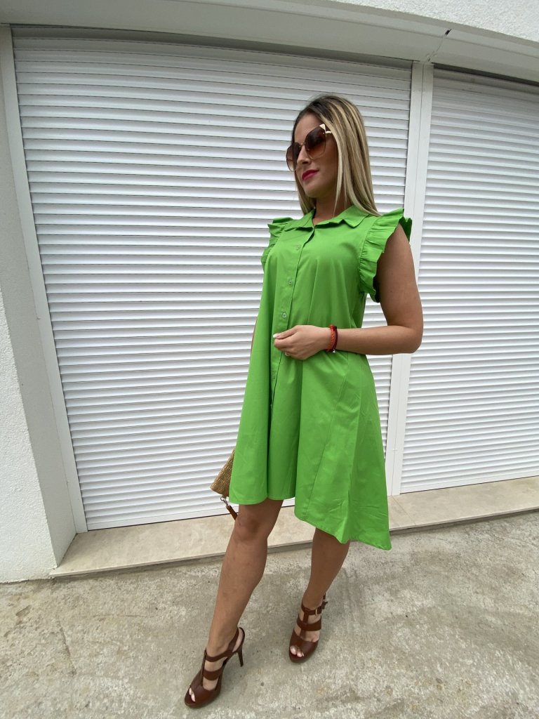 CASSI ruha zöld 