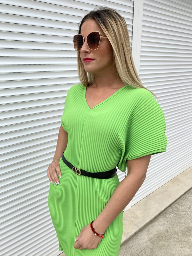 EVA ruha rövid zöld 