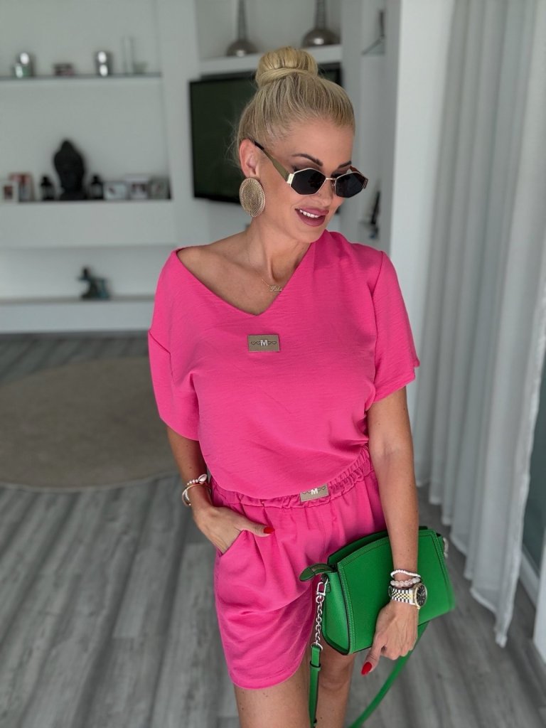 MALIBU rövid szett pink