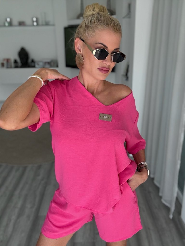 MALIBU rövid szett pink