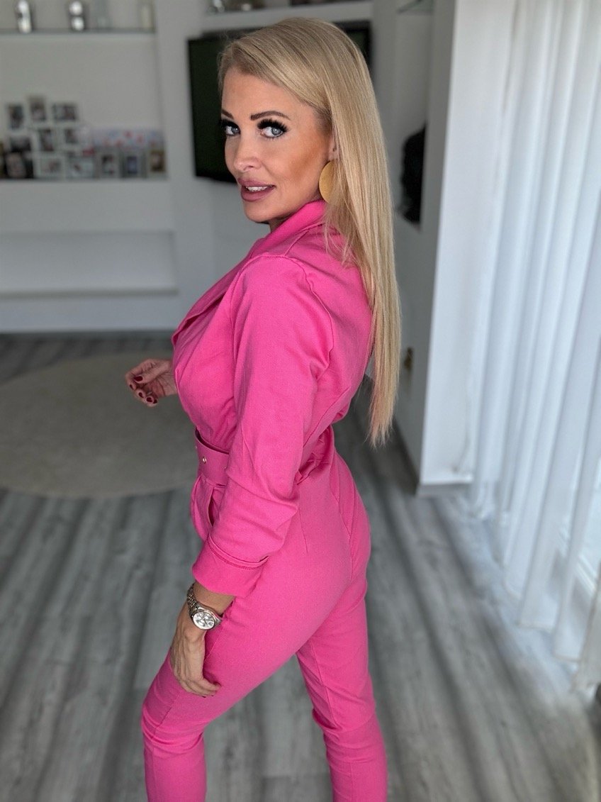 ELEGANT overál rózsaszín 