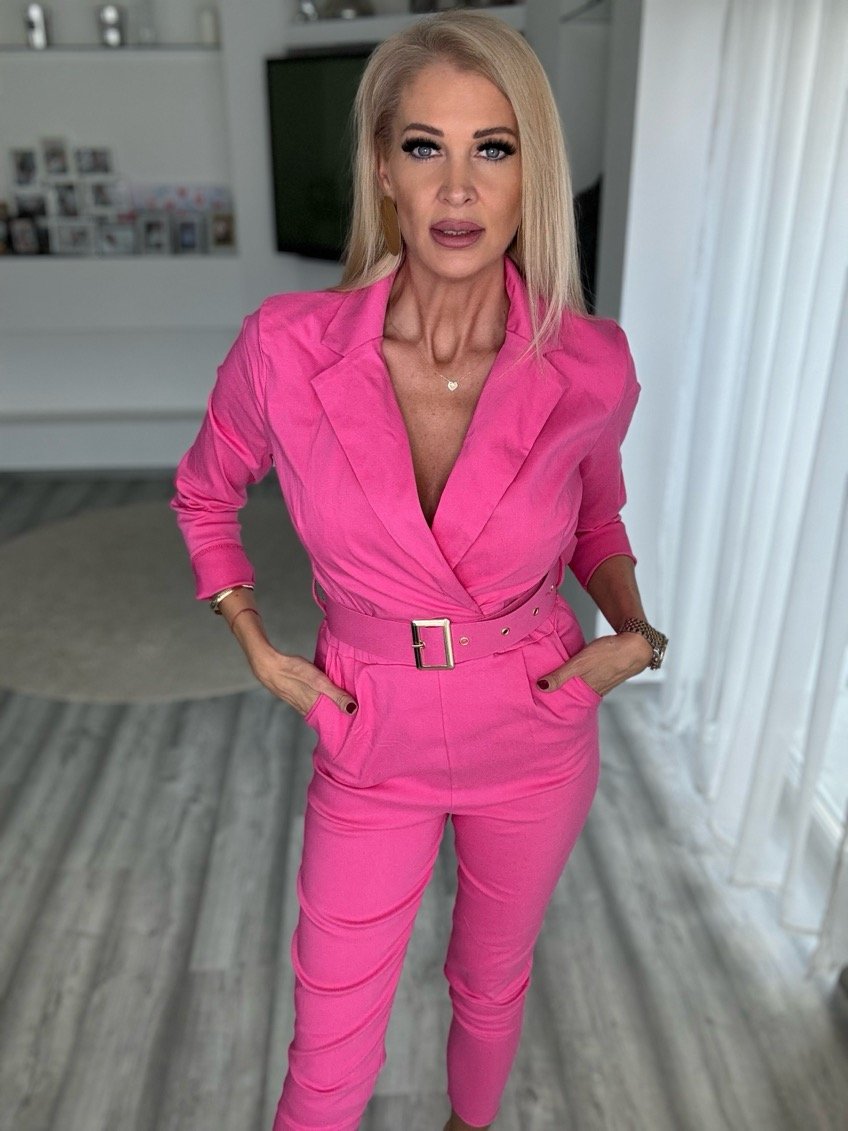 ELEGANT overál rózsaszín 