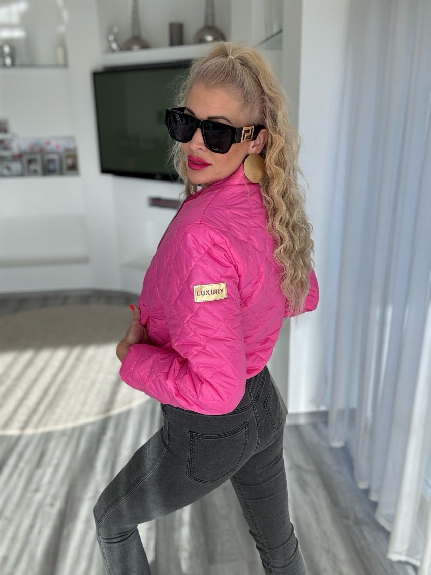 LUX kabát pink