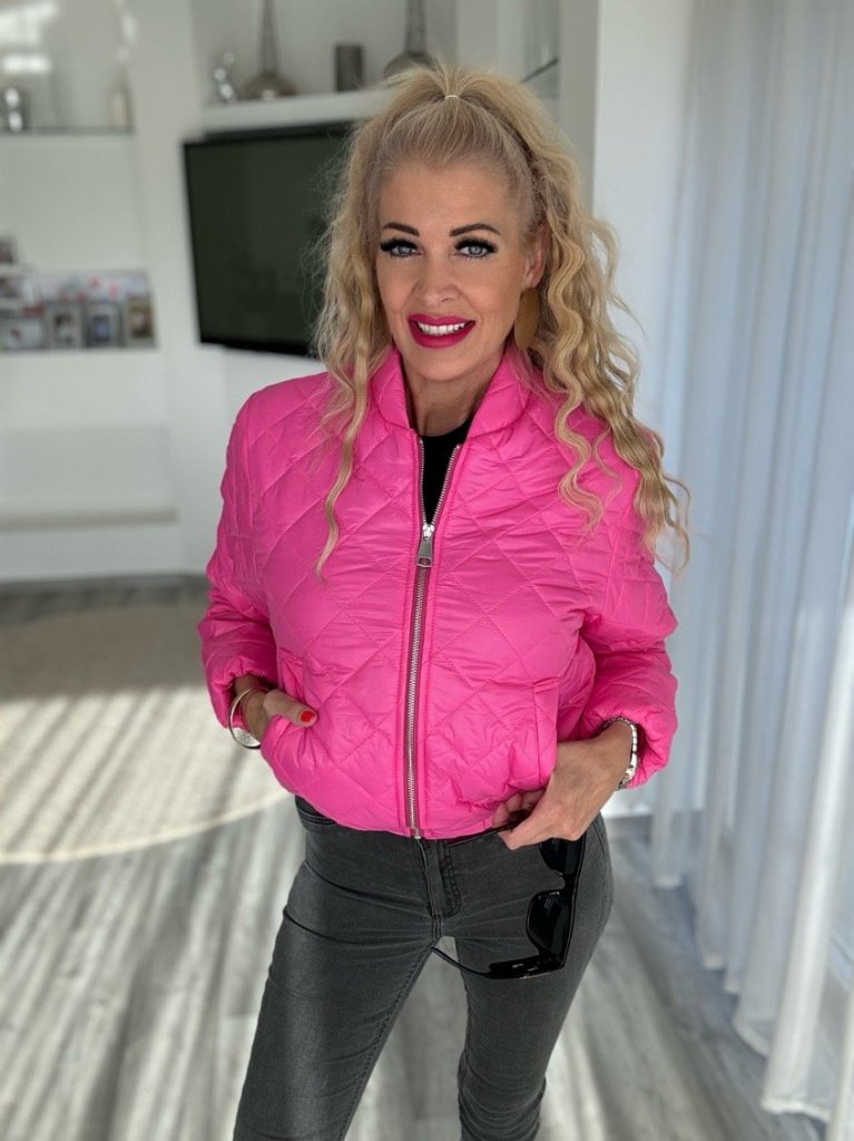 LUX kabát pink