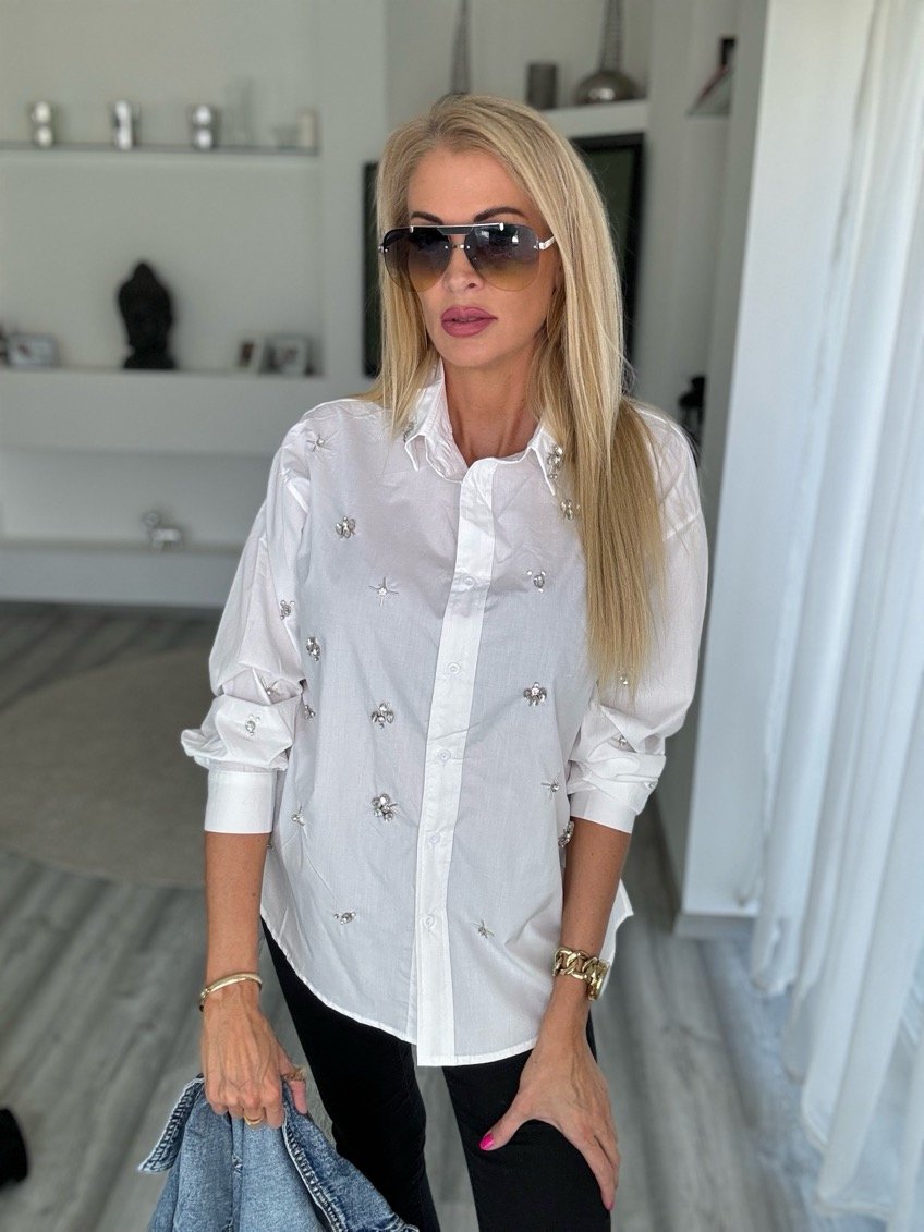 CSILLI oversize ing fehér 