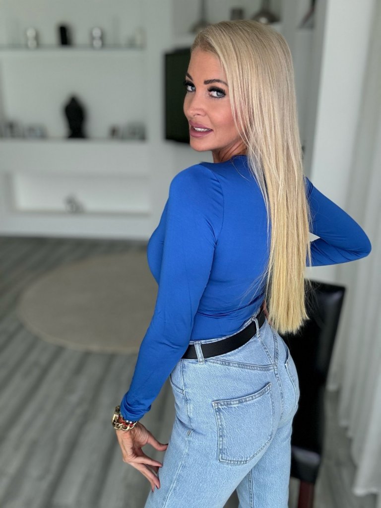 TINA basic body királykék