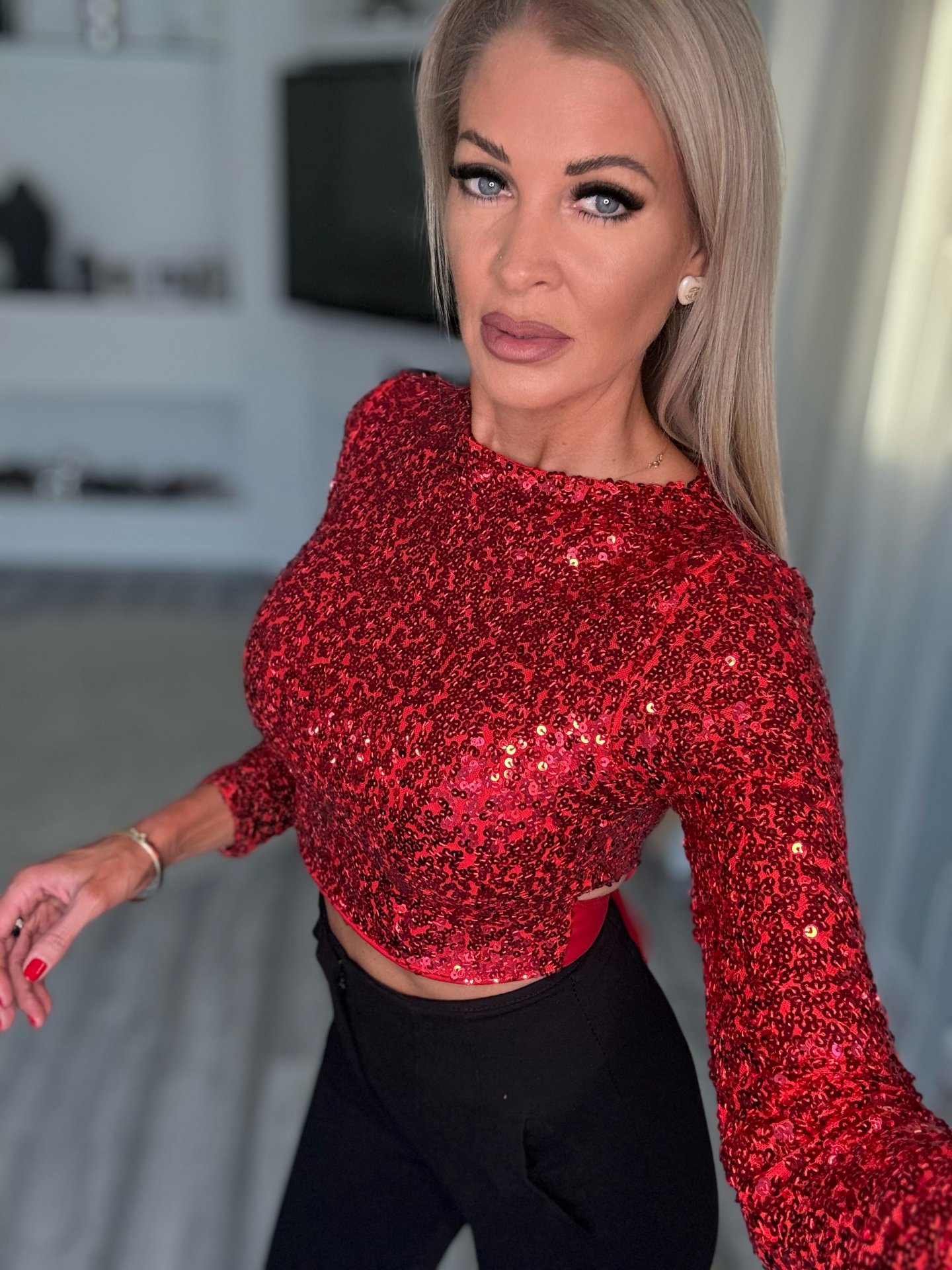 MIA masnis felső piros