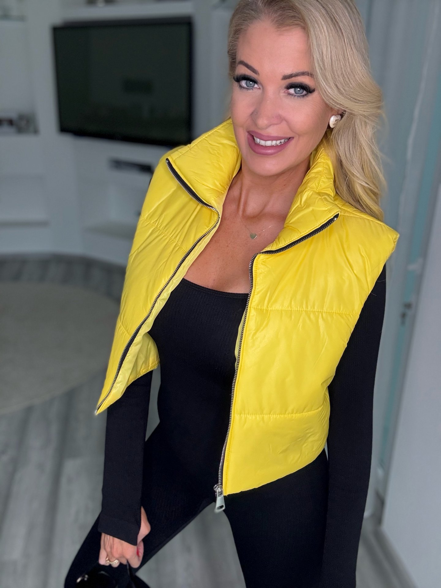 ERIN mellény sárga 