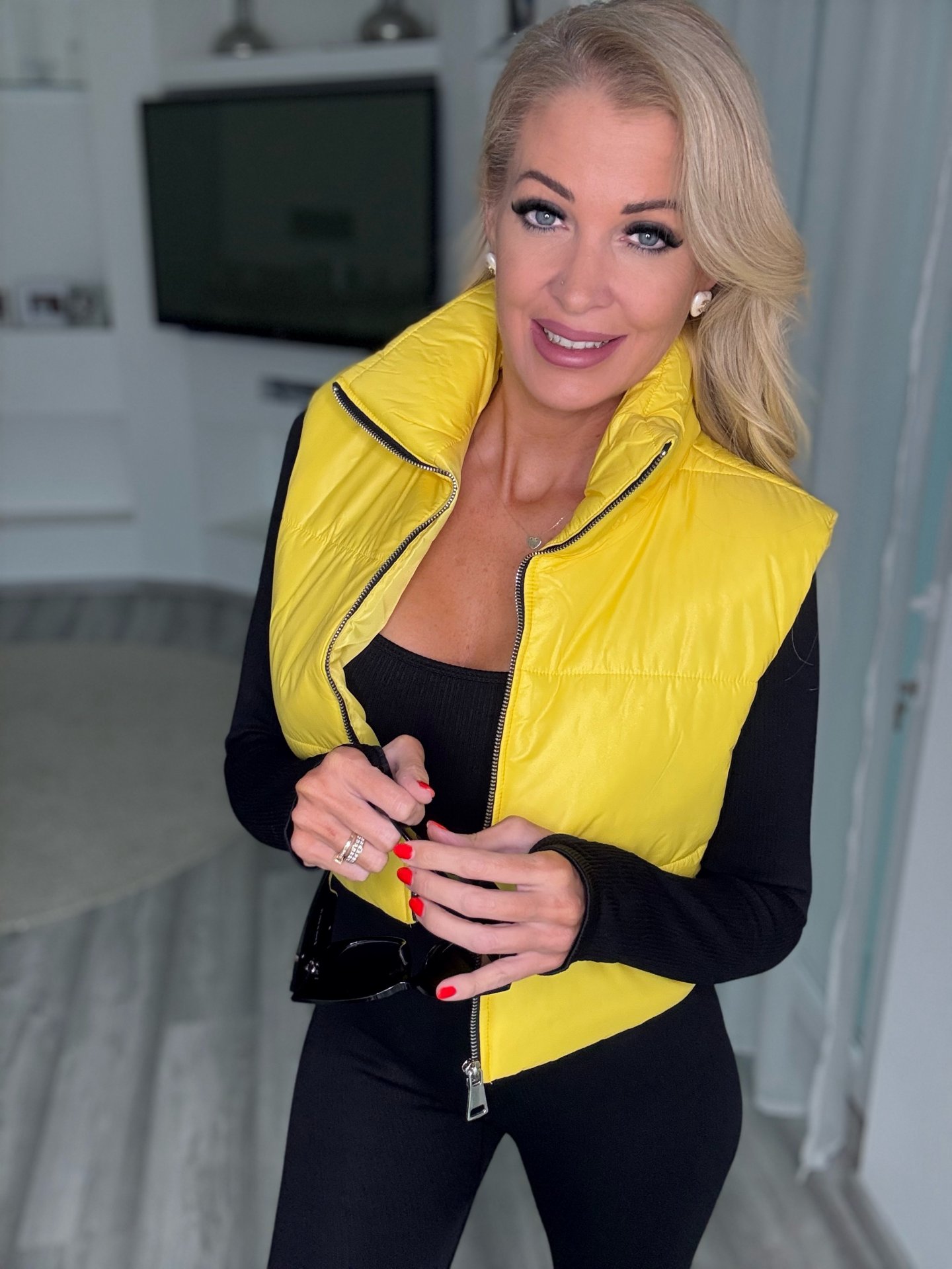 ERIN mellény sárga 