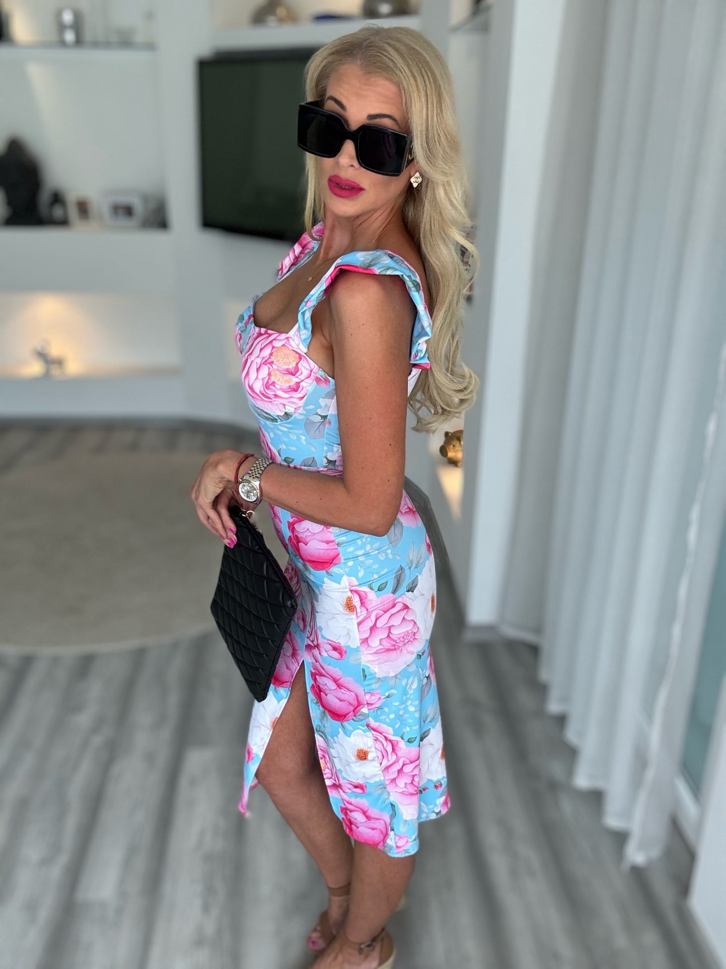 CECÍLIA ruha FLOWER pink 