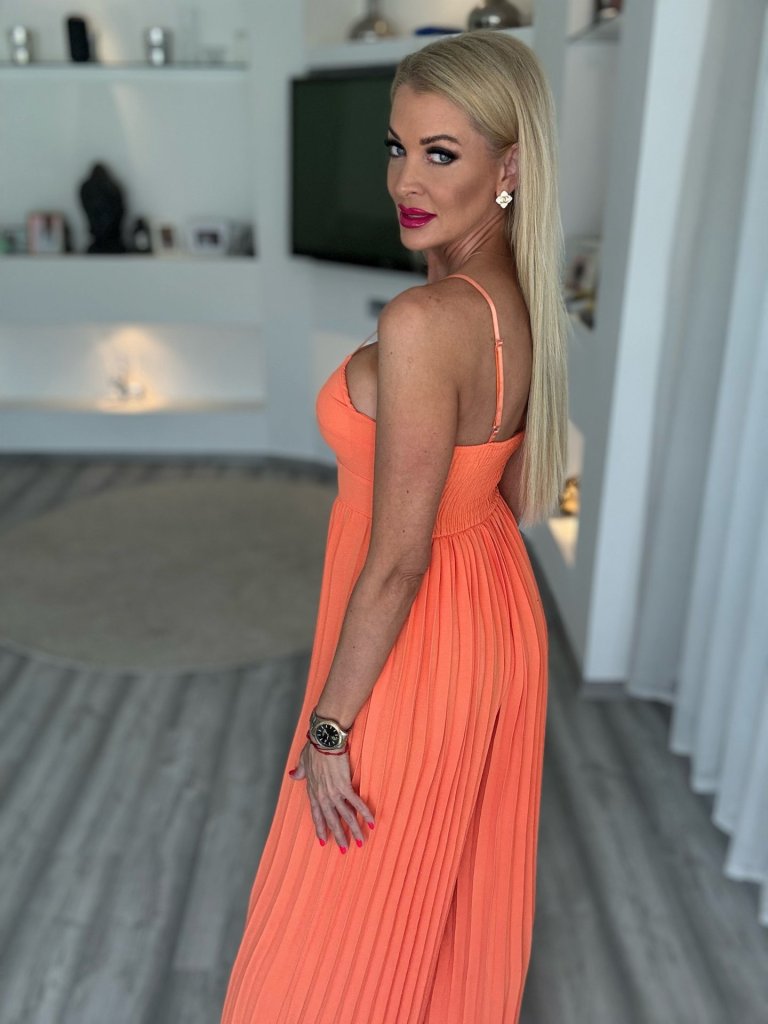 ALEXANDRA overal narancs 