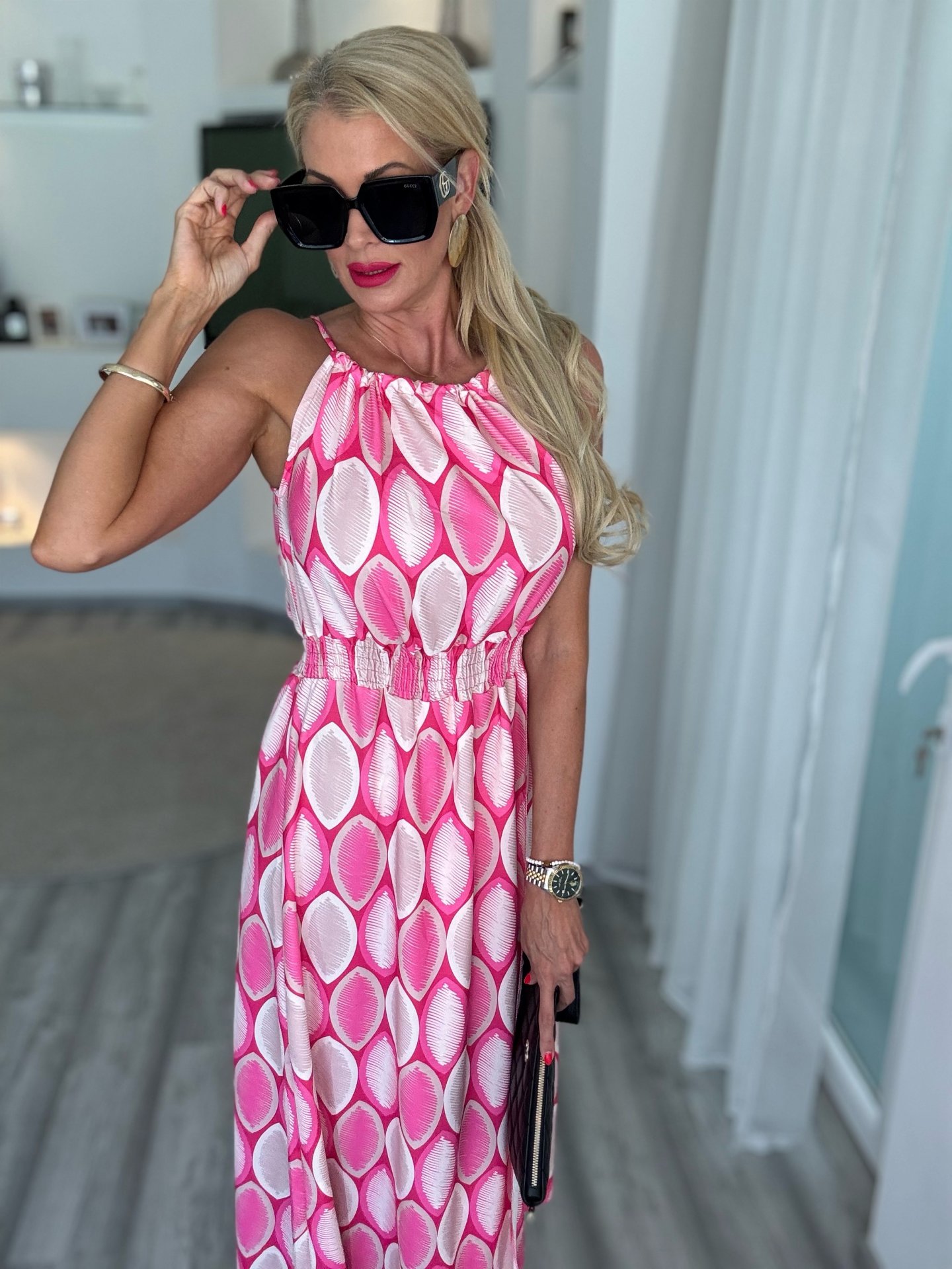 PALOMA ruha coral pink