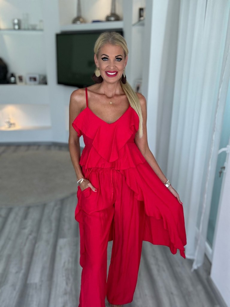 ROSALIE szett piros 