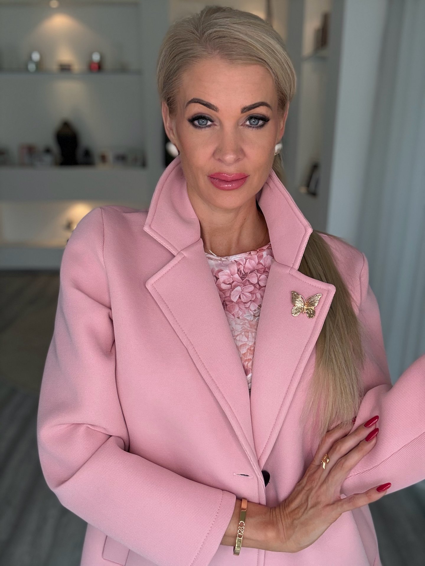 BUTTERFLY kabát rózsaszín 111