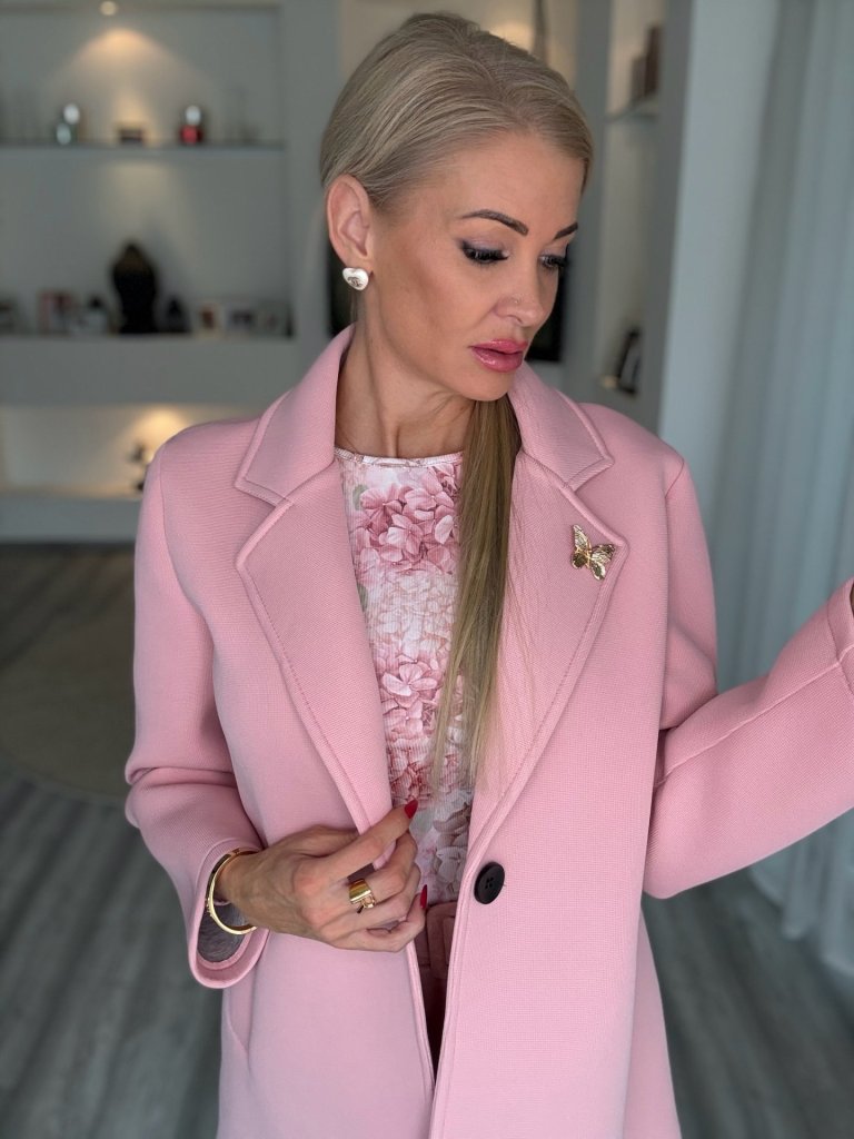 BUTTERFLY kabát rózsaszín 111