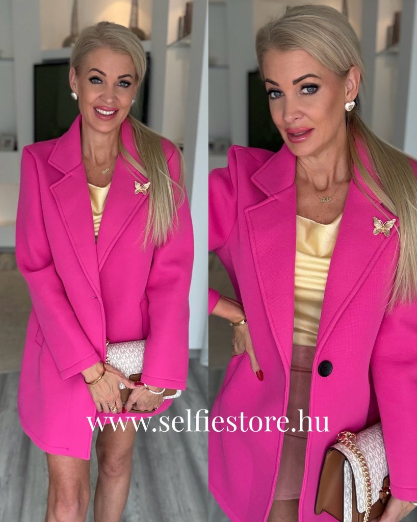 BUTTERFLY kabát pink 111