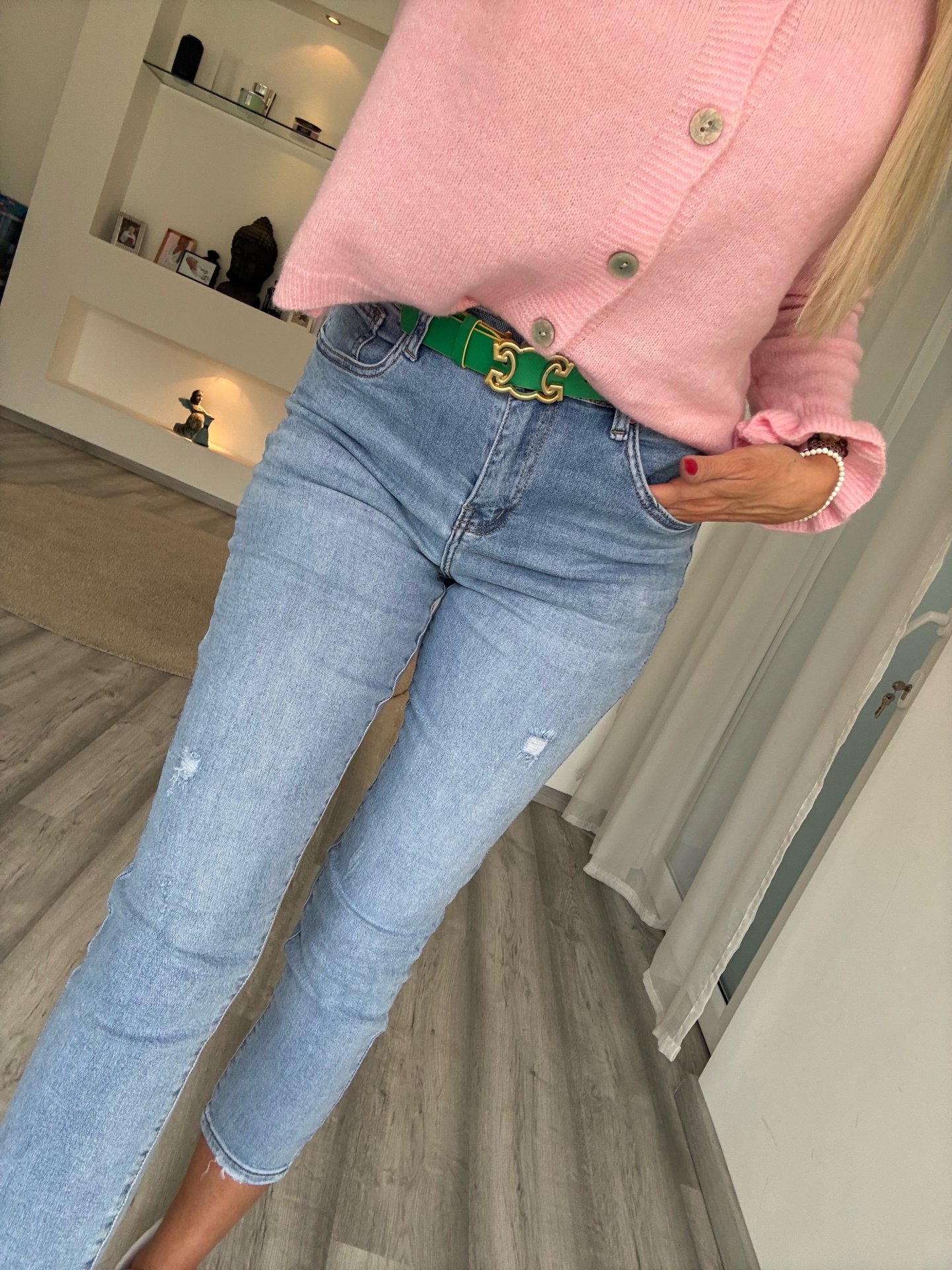 MOM farmer zöld övvel 