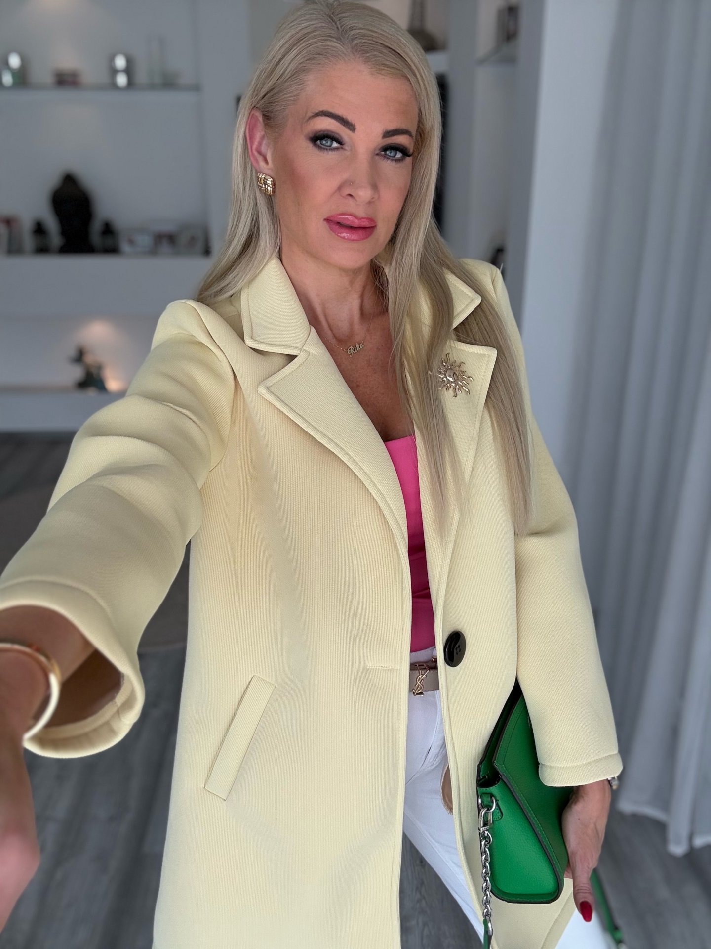 IZA kabát sárga 111