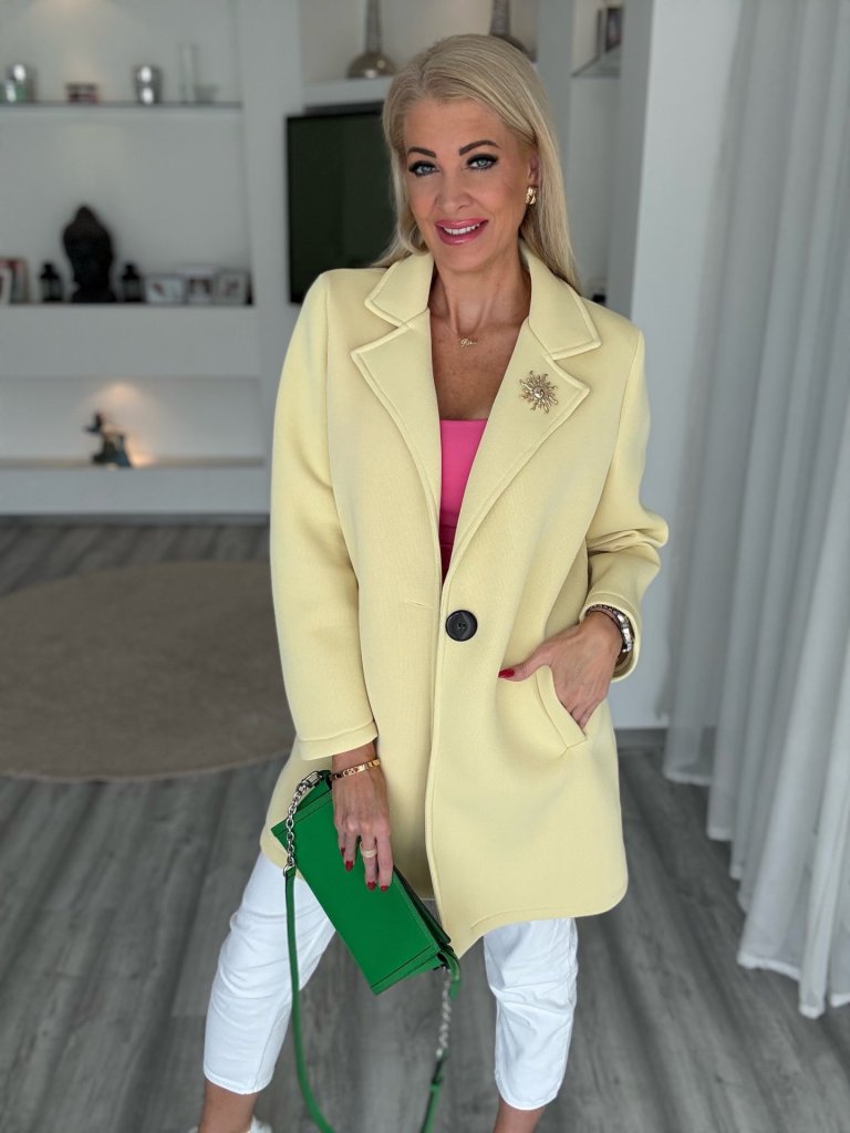 IZA kabát sárga 111