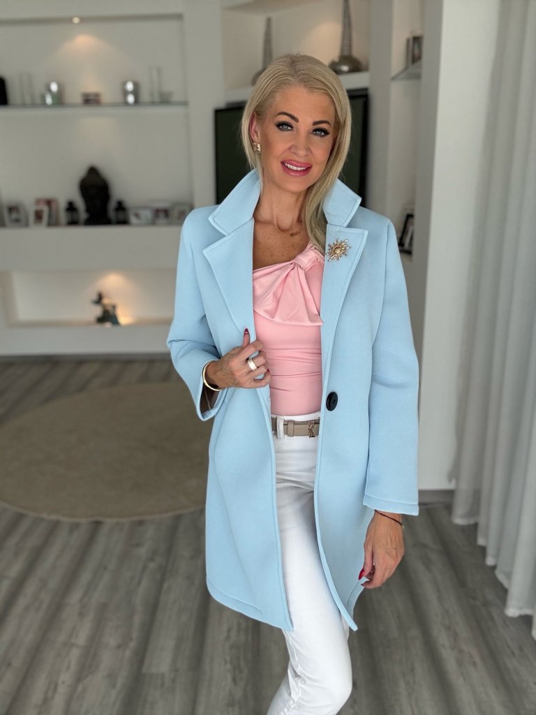 IZA kabát babakék 111