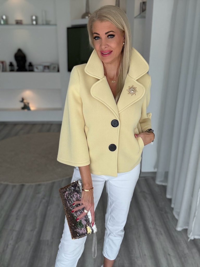 SUNNY kabát sárga 111