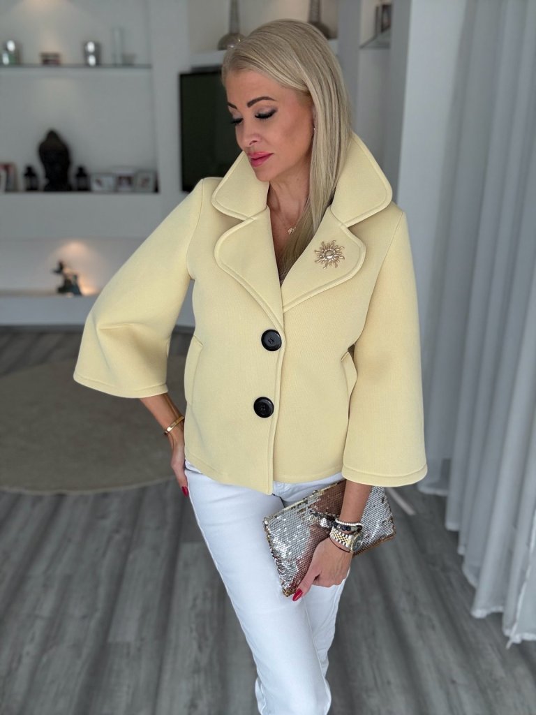 SUNNY kabát sárga 111