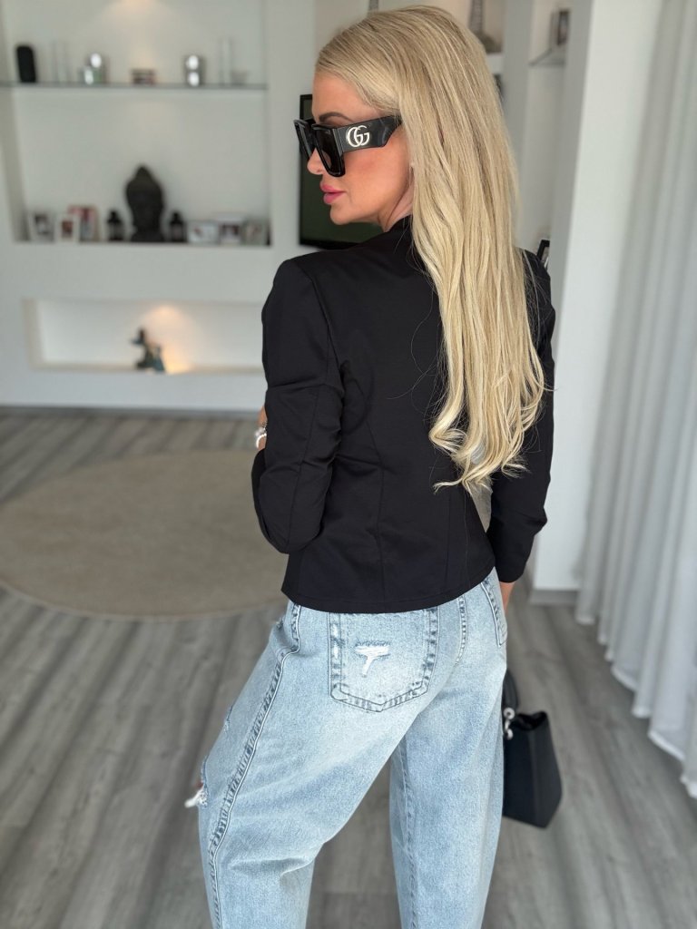 MASSIMO blézer fekete 