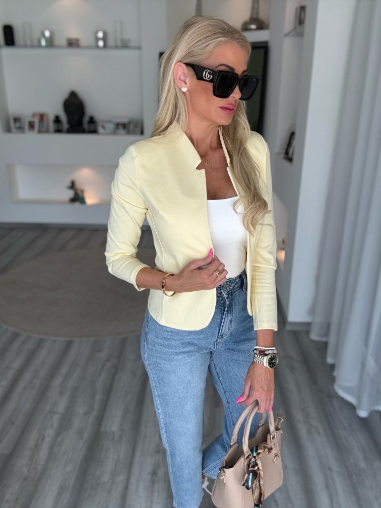 MASSIMO blézer sárga 