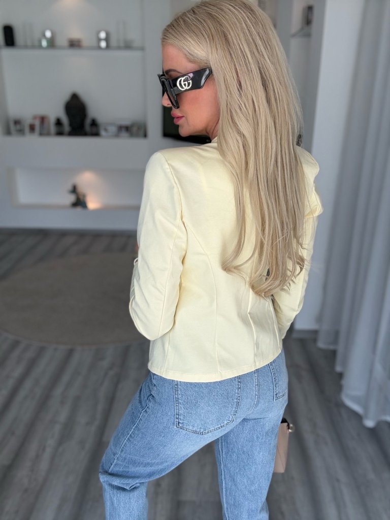 MASSIMO blézer sárga 