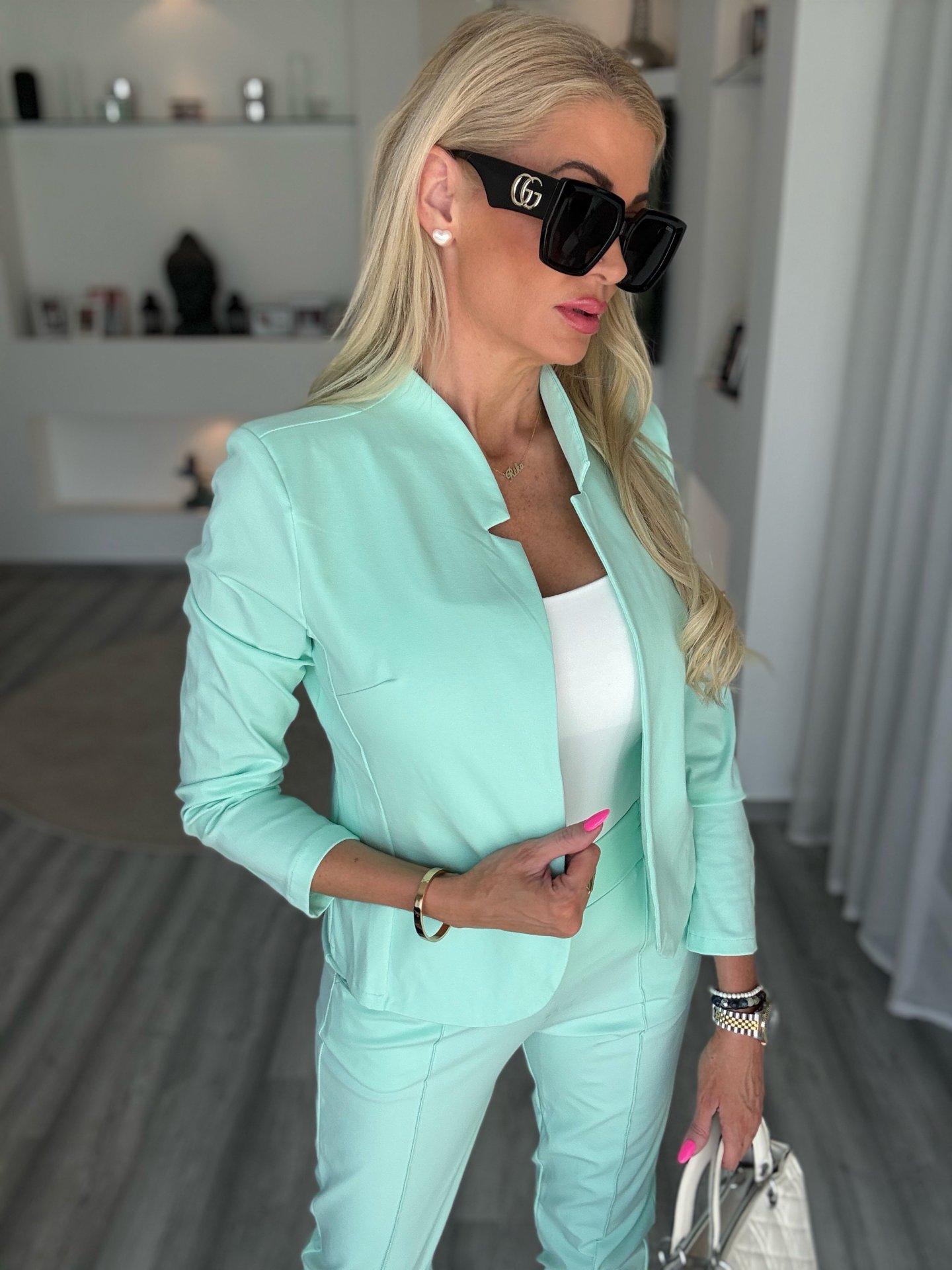 MASSIMO blézer menta