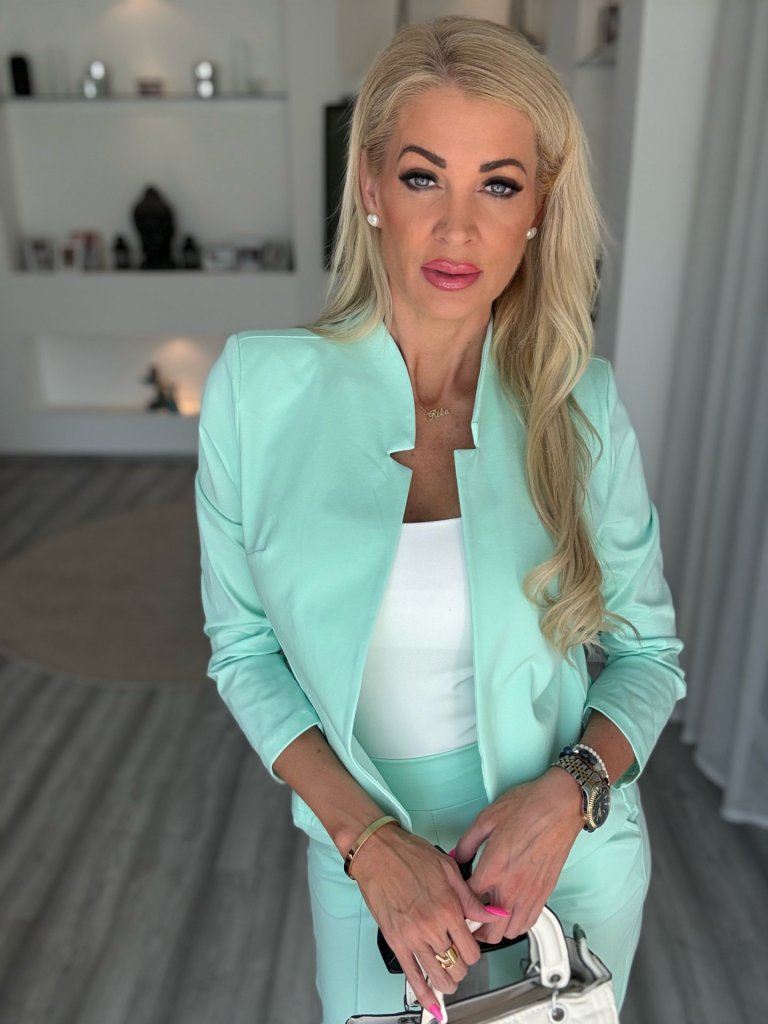 MASSIMO blézer menta