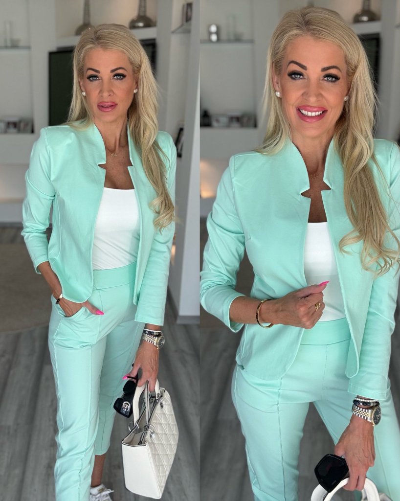 MASSIMO blézer menta