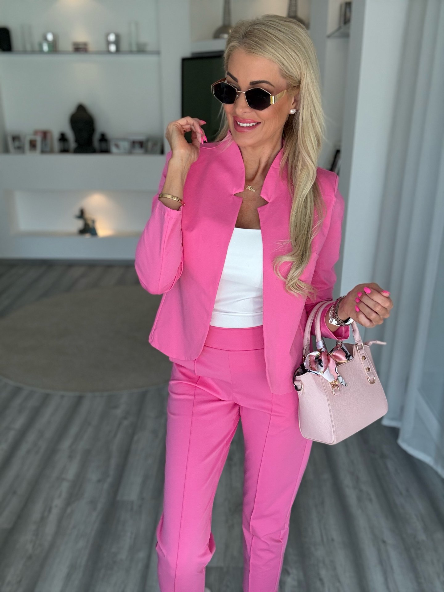 MASSIMO nadrág pink 