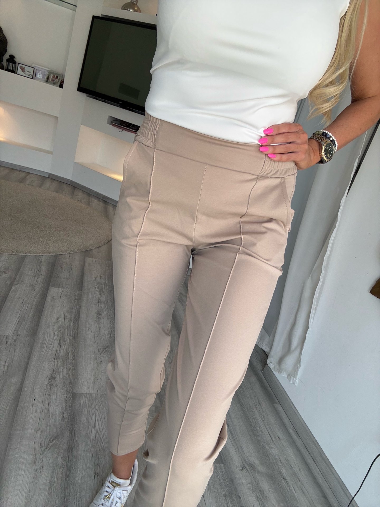 MASSIMO nadrág taupe 