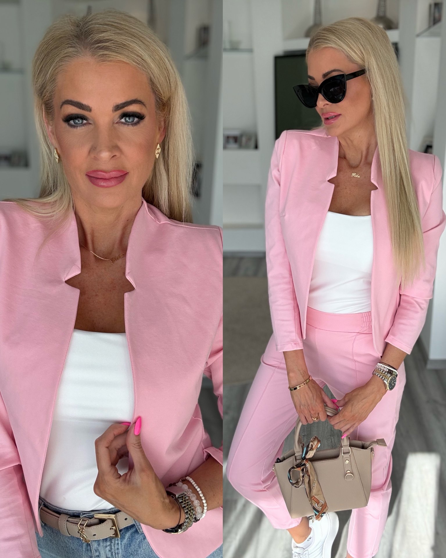 MASSIMO blézer rózsaszín 