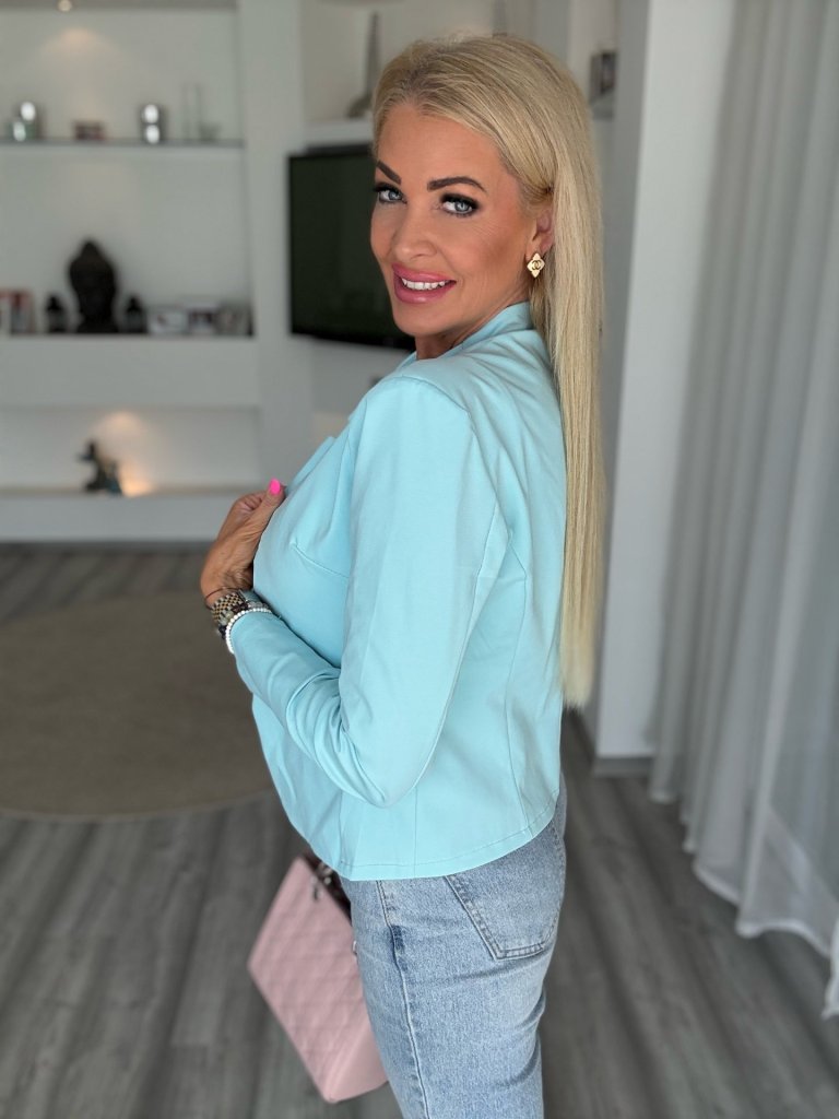 MASSIMO blézer türkiz