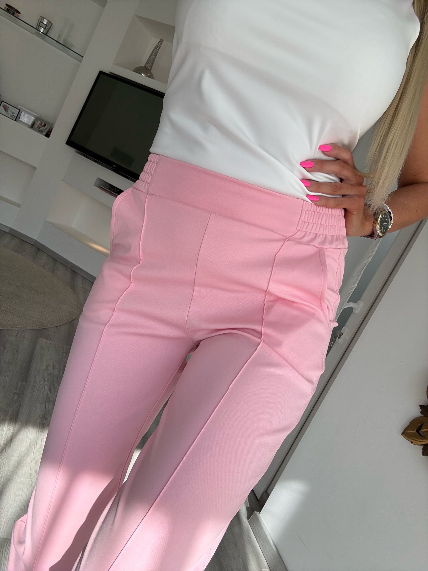 MASSIMO nadrág rózsaszín 