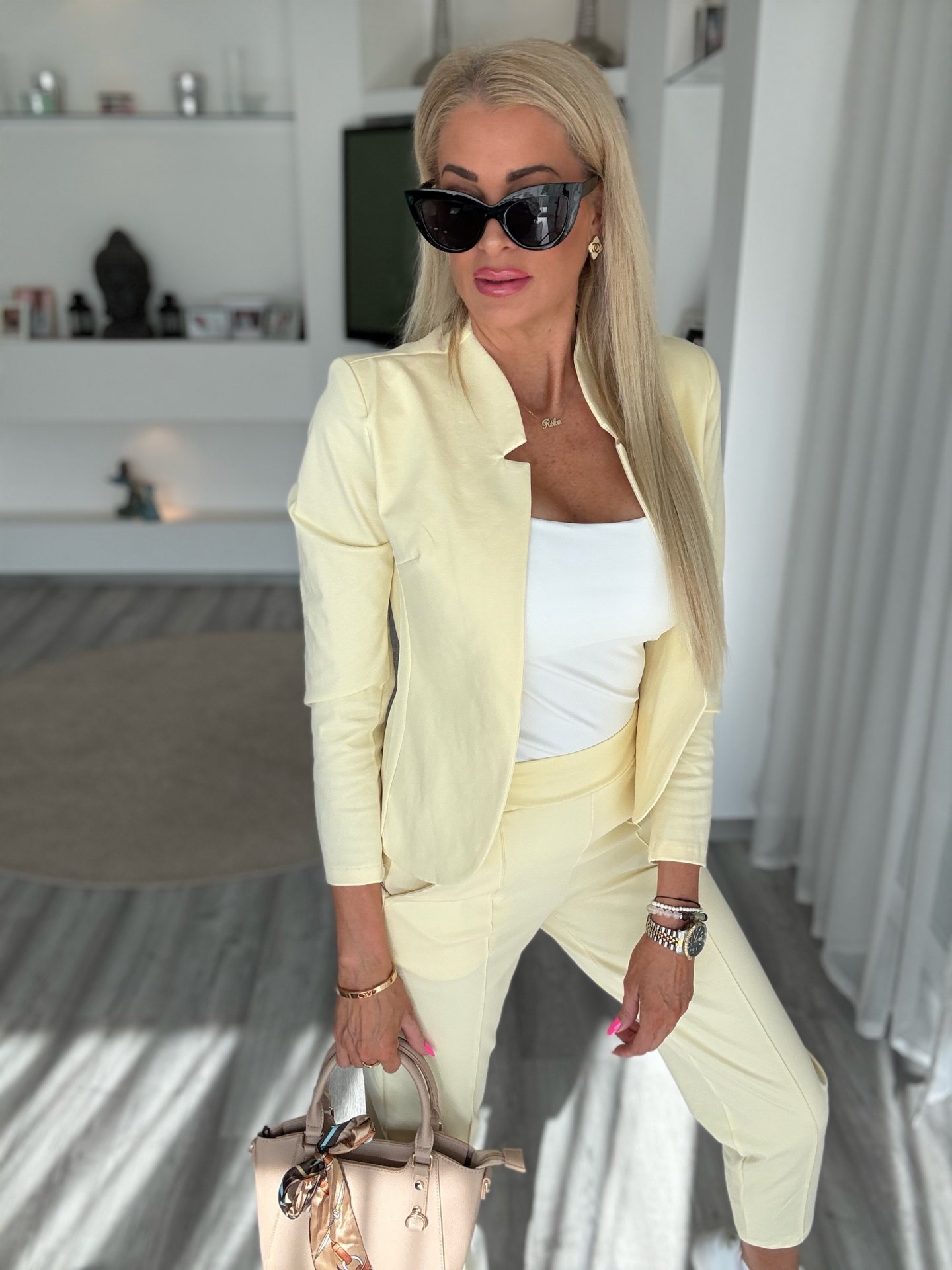 MASSIMO nadrág sárga 