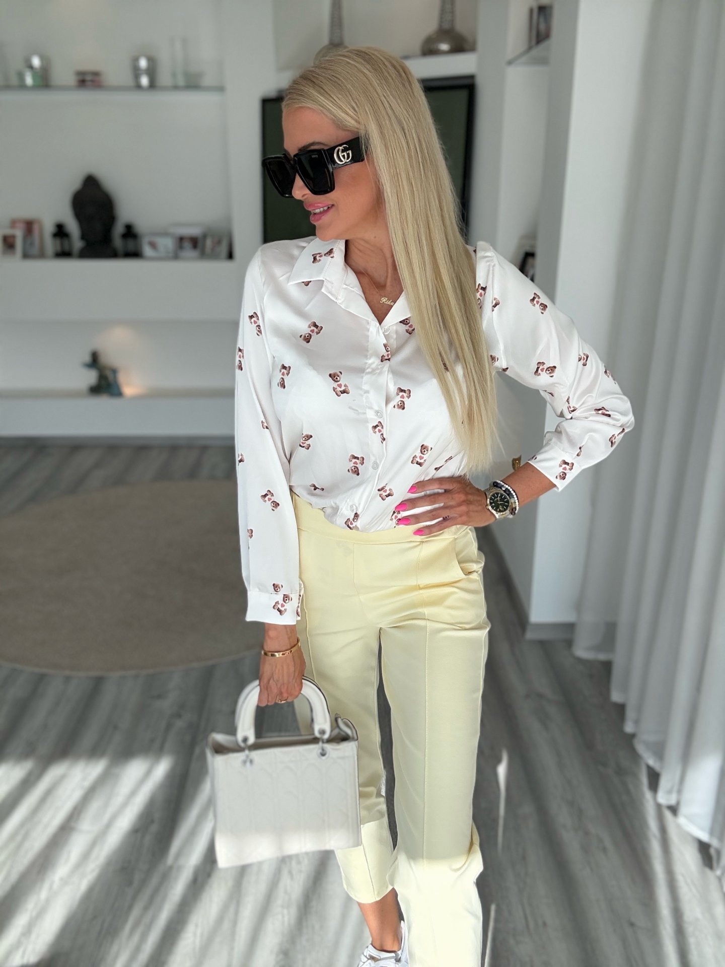 MASSIMO nadrág sárga 