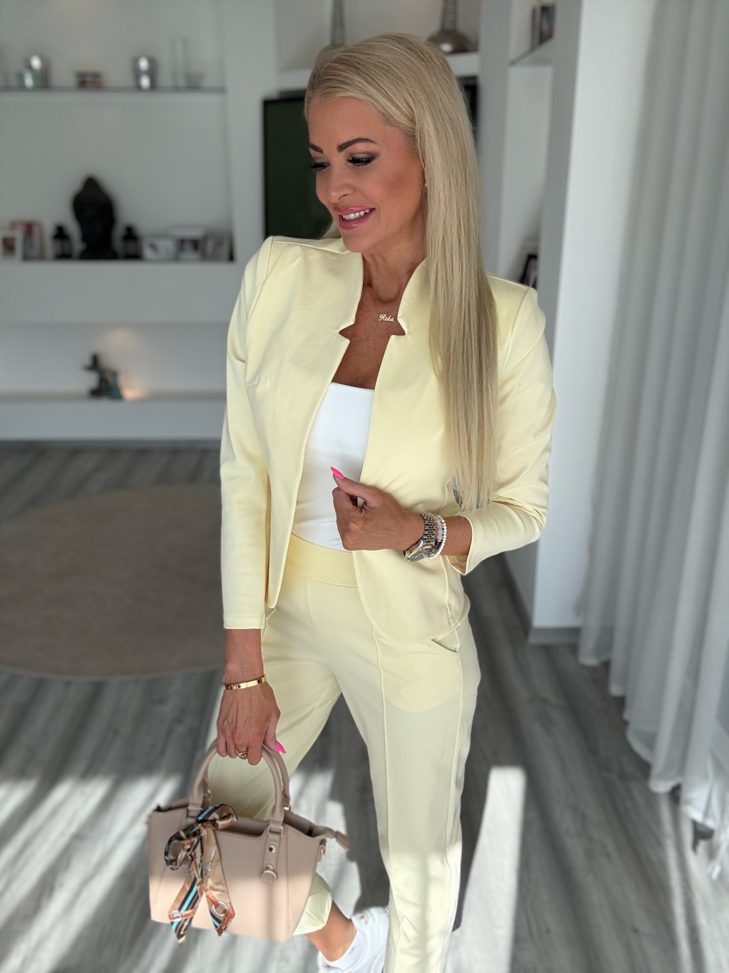 MASSIMO nadrág sárga 