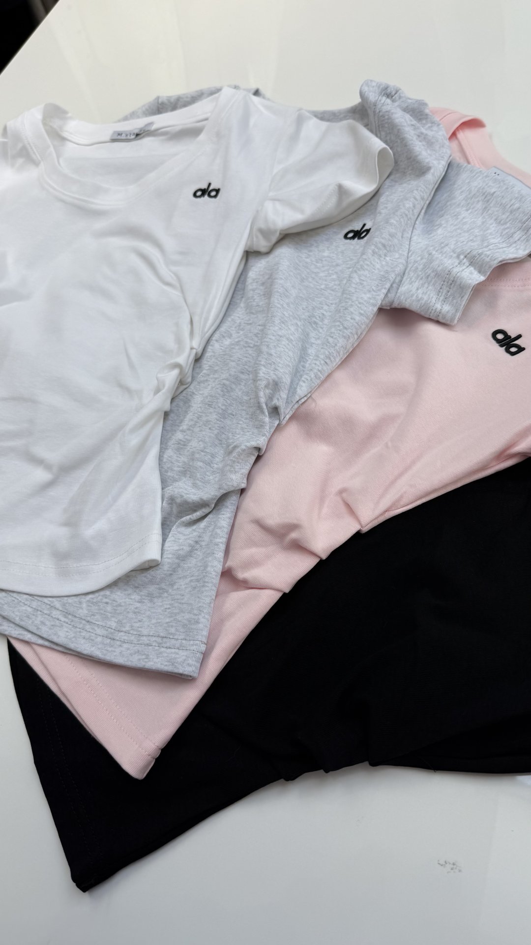 ALA pamut póló fekete 