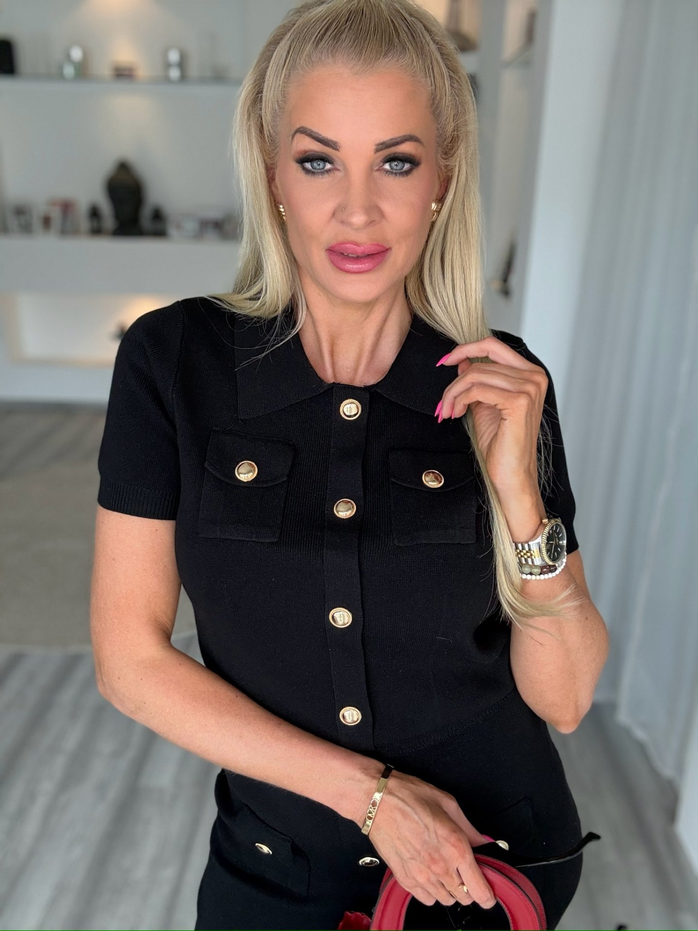 KETRIN 2 részes szett fekete 