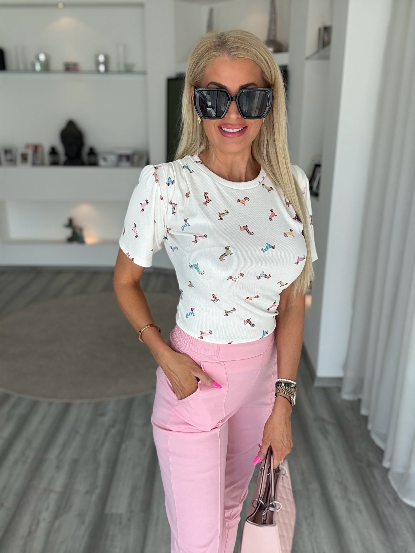 TACSI puffos ujjú felső 