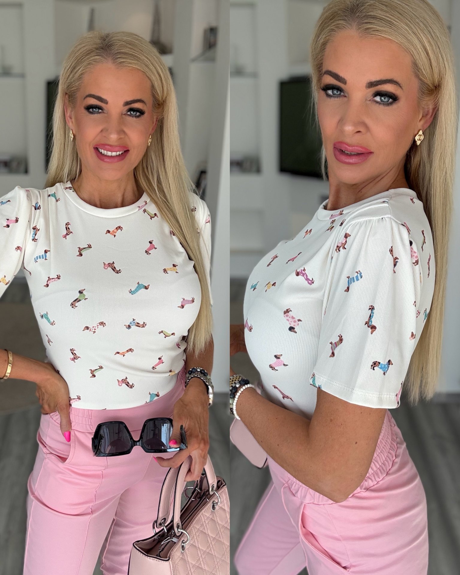 TACSI puffos ujjú felső 