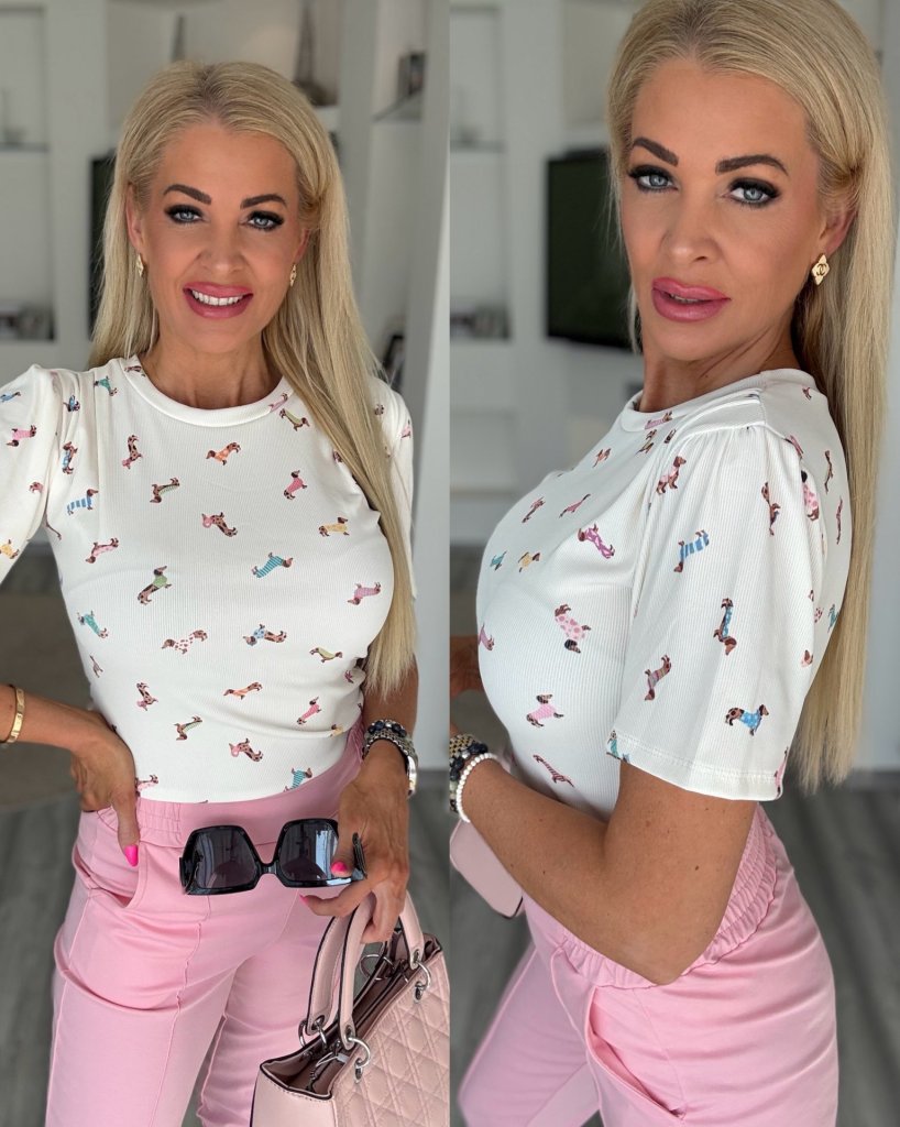 TACSI puffos ujjú felső 