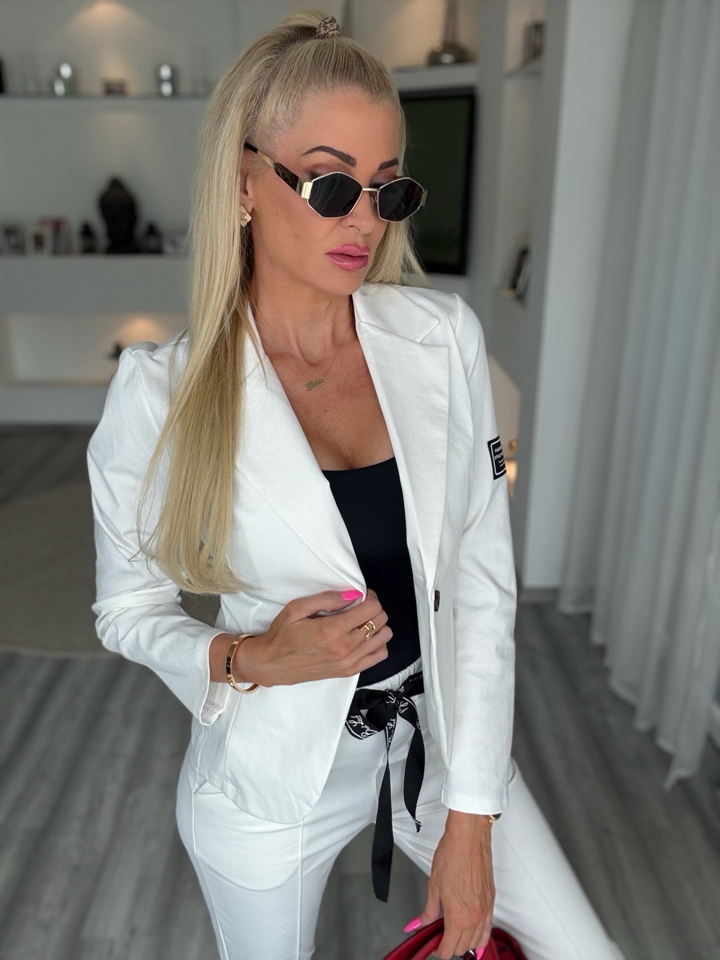 FASHION 2 részes szett fehér 