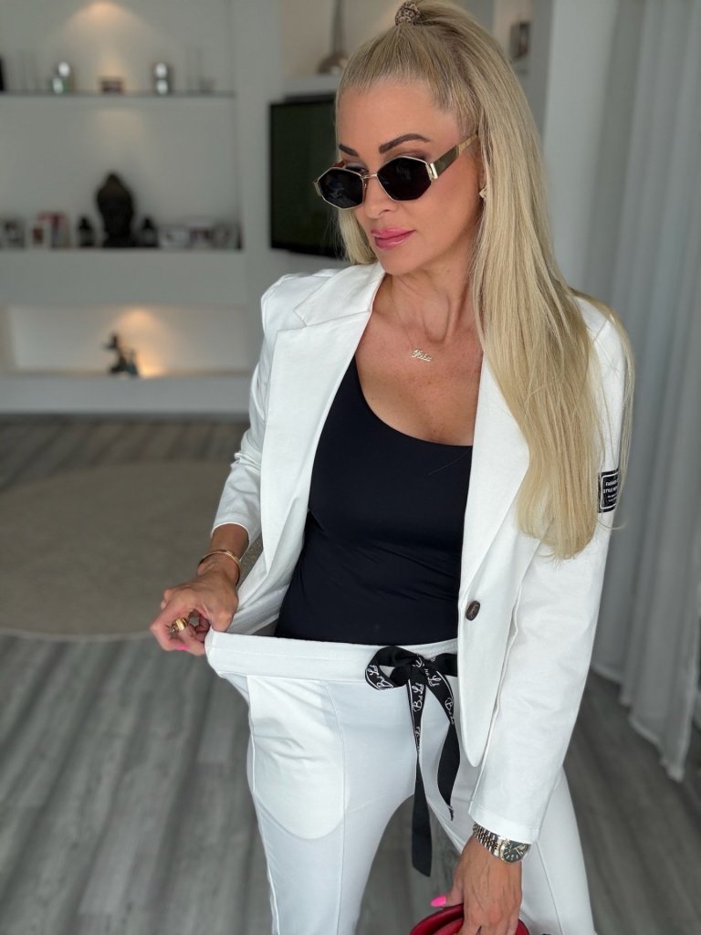 FASHION 2 részes szett fehér 