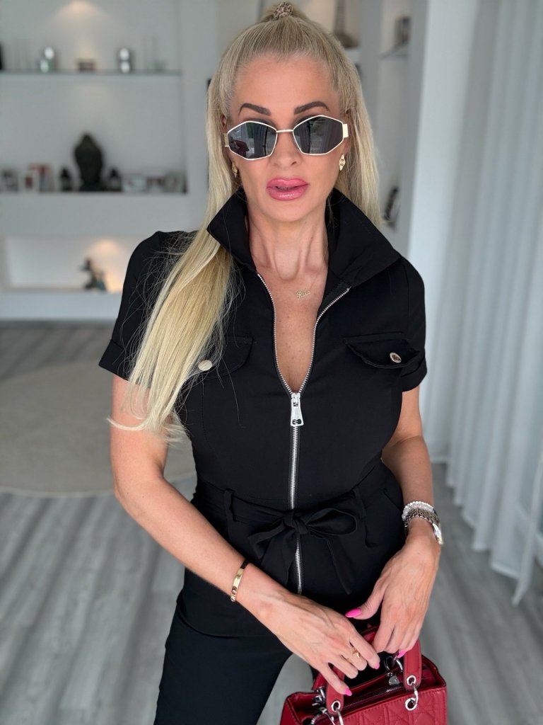 NIA elasztikus overal fekete 