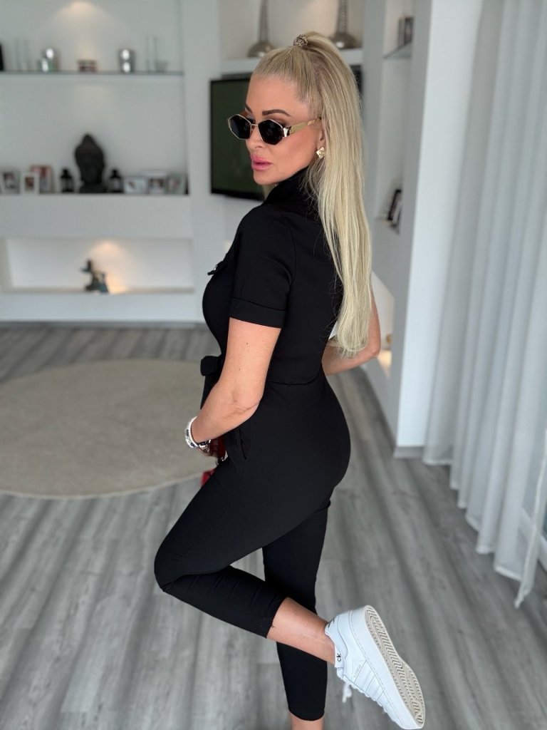 NIA elasztikus overal fekete 